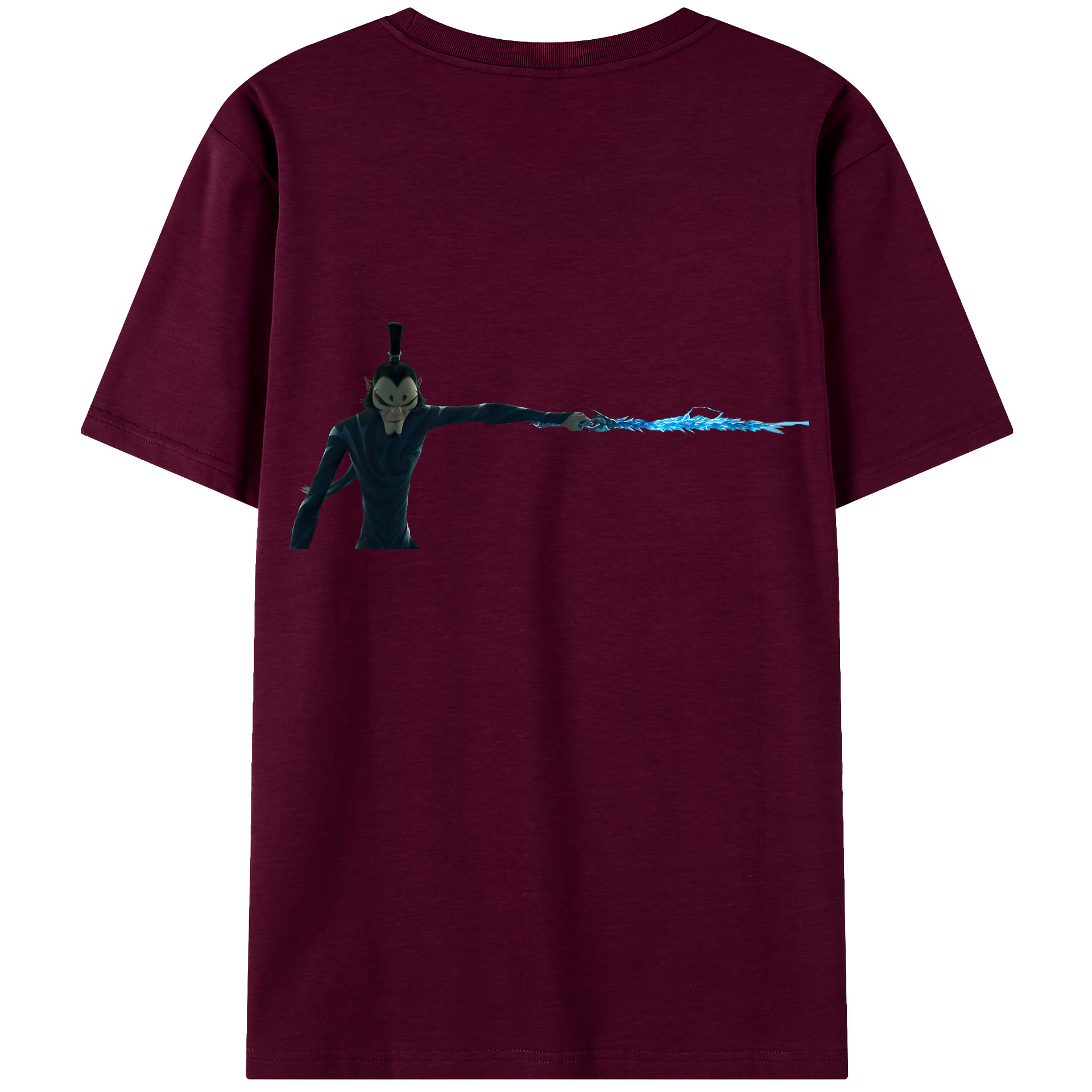 （画像用） Ne Zha 2 ナタ 魔童の大暴れ レディース半袖Tシャツ(バックプリント)